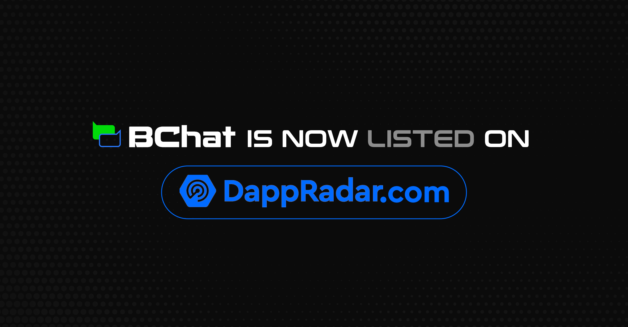 BChat listed on dappradar