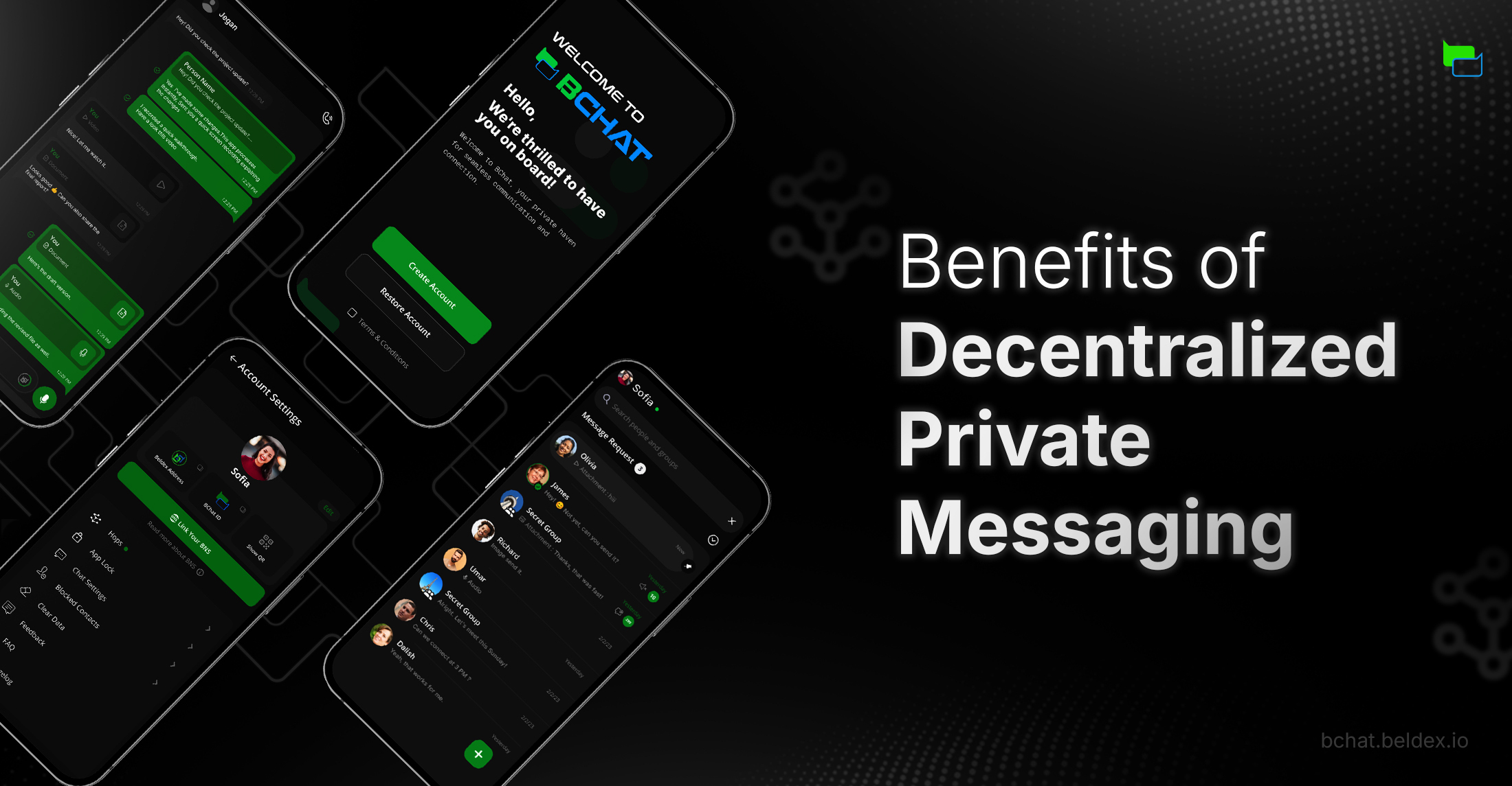 BChat Decentralized Privacy Messenger