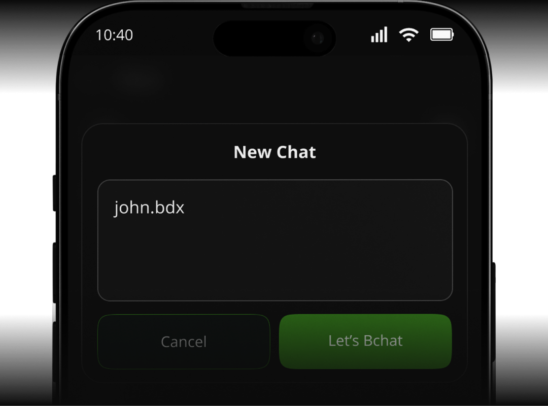 BNS Names for BChat IDs
